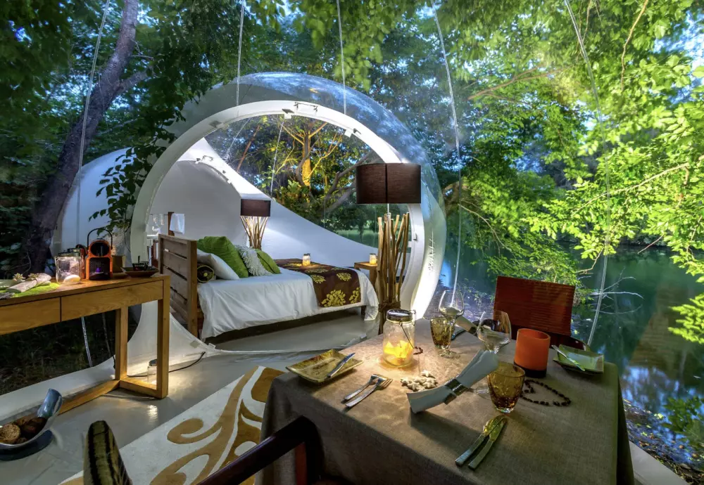 diy inflatable bubble tent