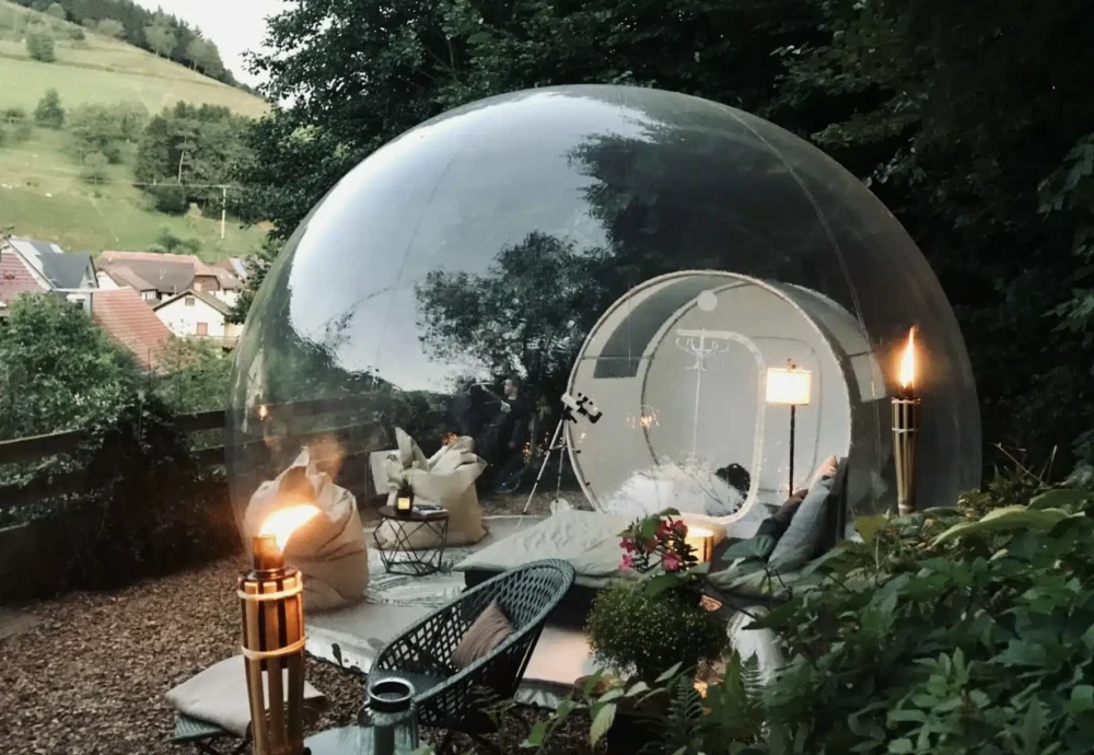 stargazing bubble dome tent