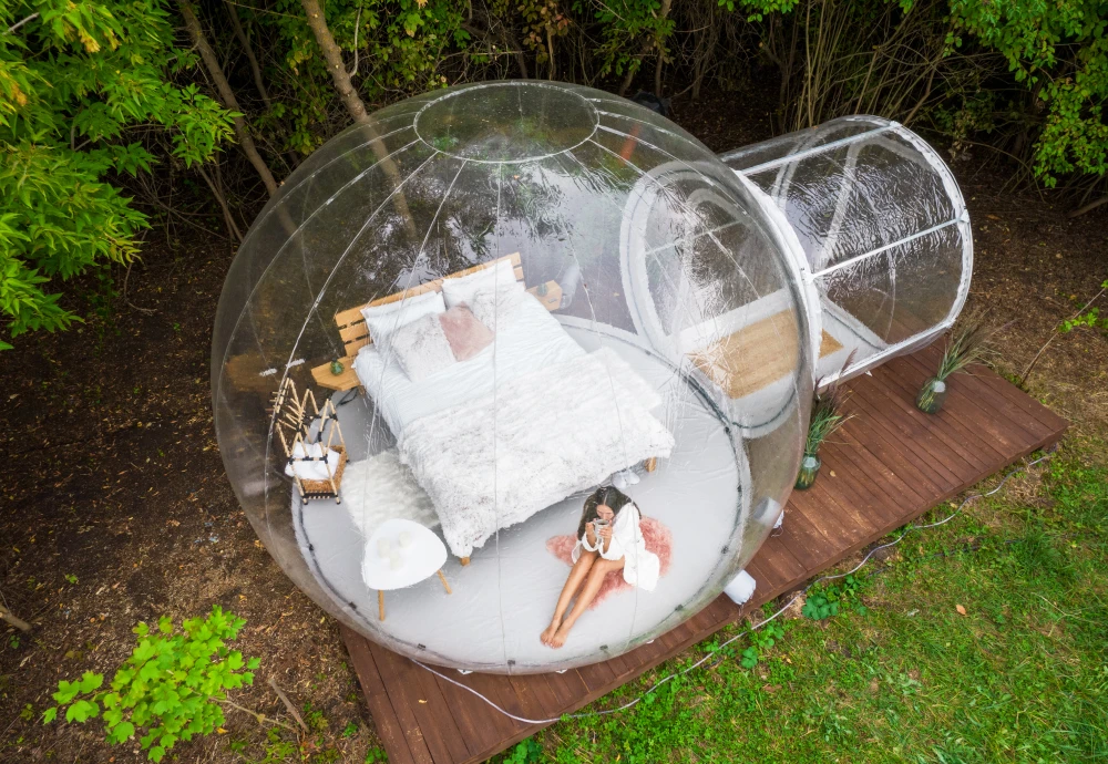 bubble tree bubble tent