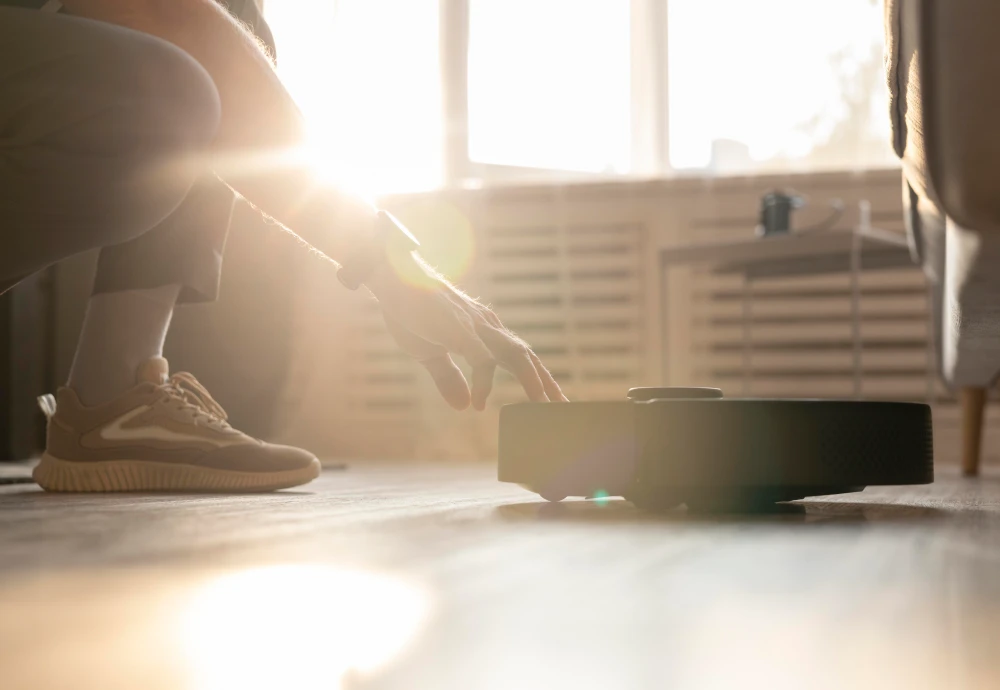 robot vacuum cleaner self emptying