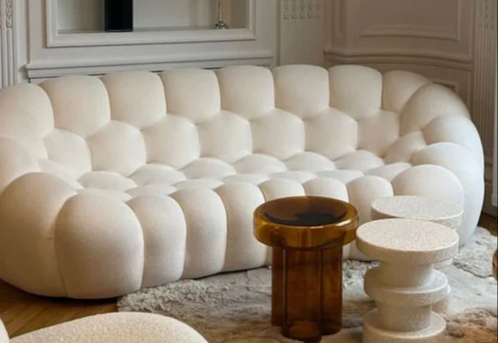 bubbly couch