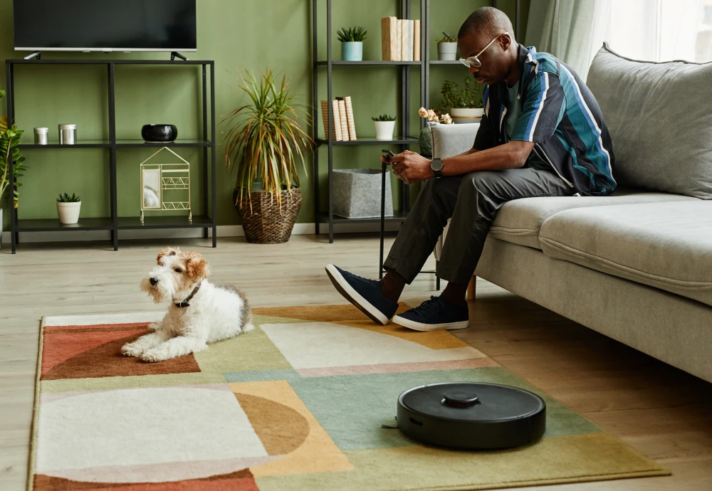 self cleaning mop and vacuum robot