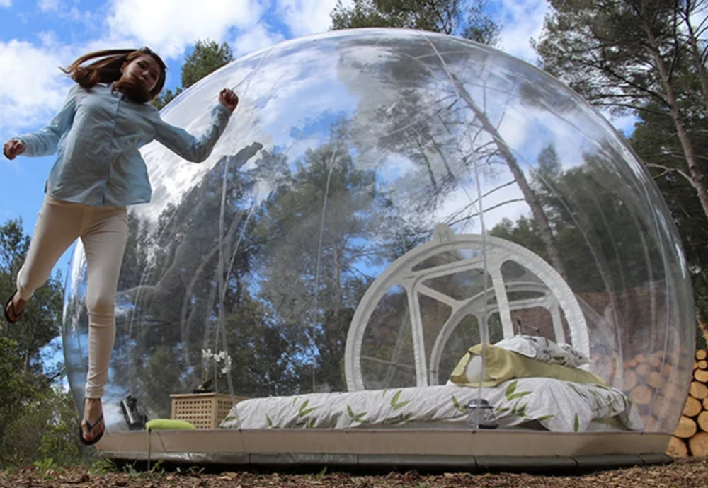 pvc inflatable bubble tent