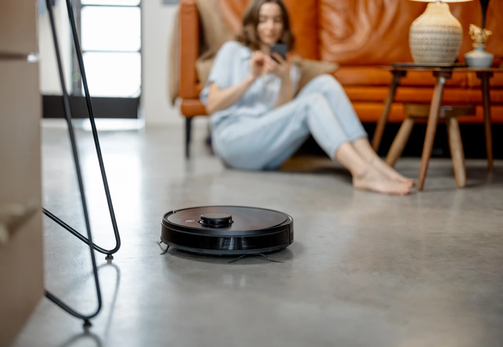 robot vacuum and mop self cleaning